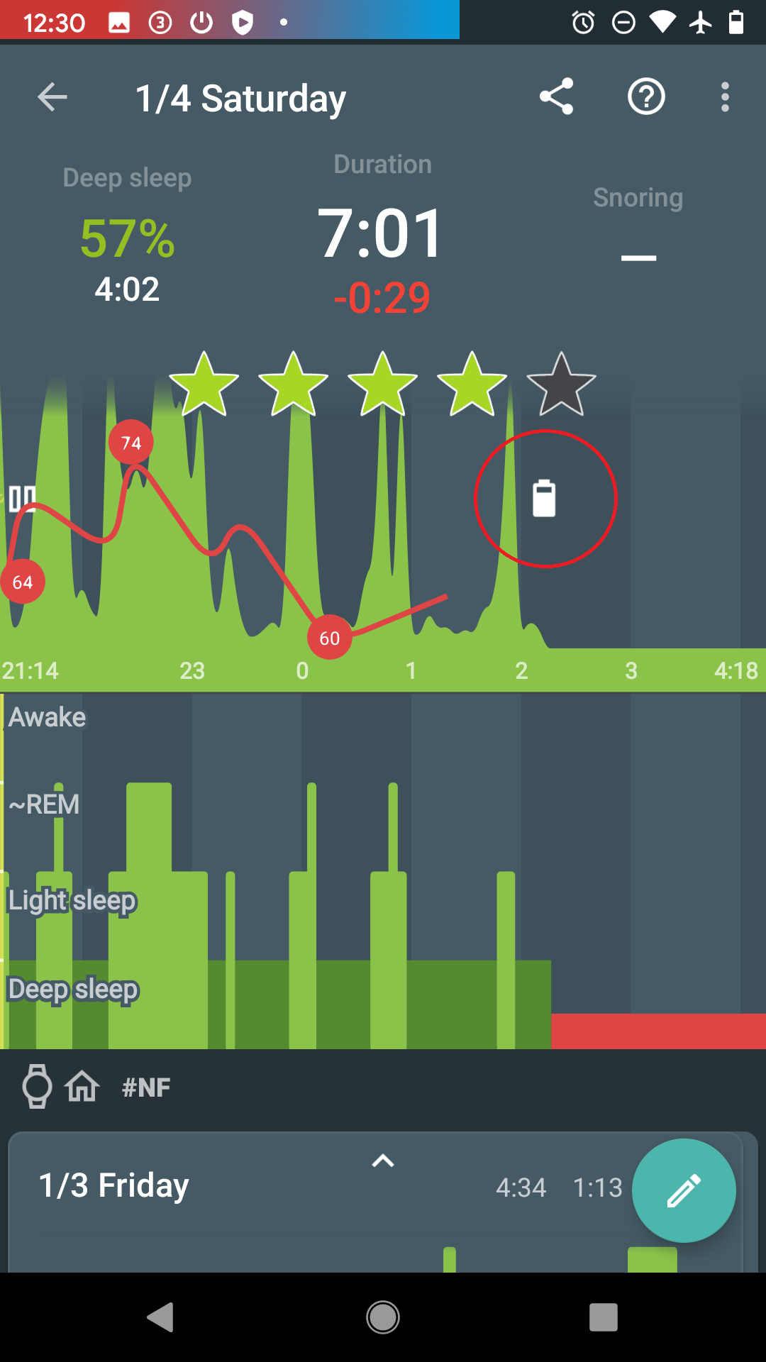 Sleep as 2025 android fitbit